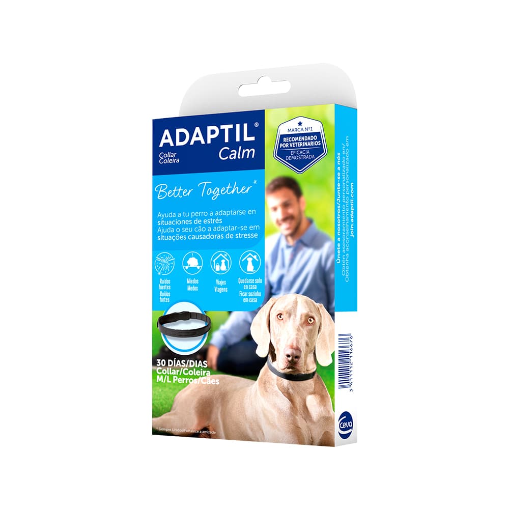 Collar para perro Adaptil Talla L - Perros Medianos y grandes hasta 50 Kg