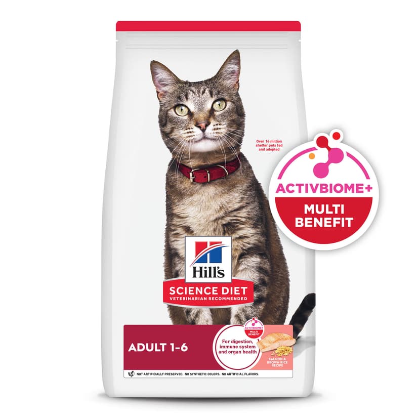 Comida Para Gato Hills Adulto Salmon y Arroz