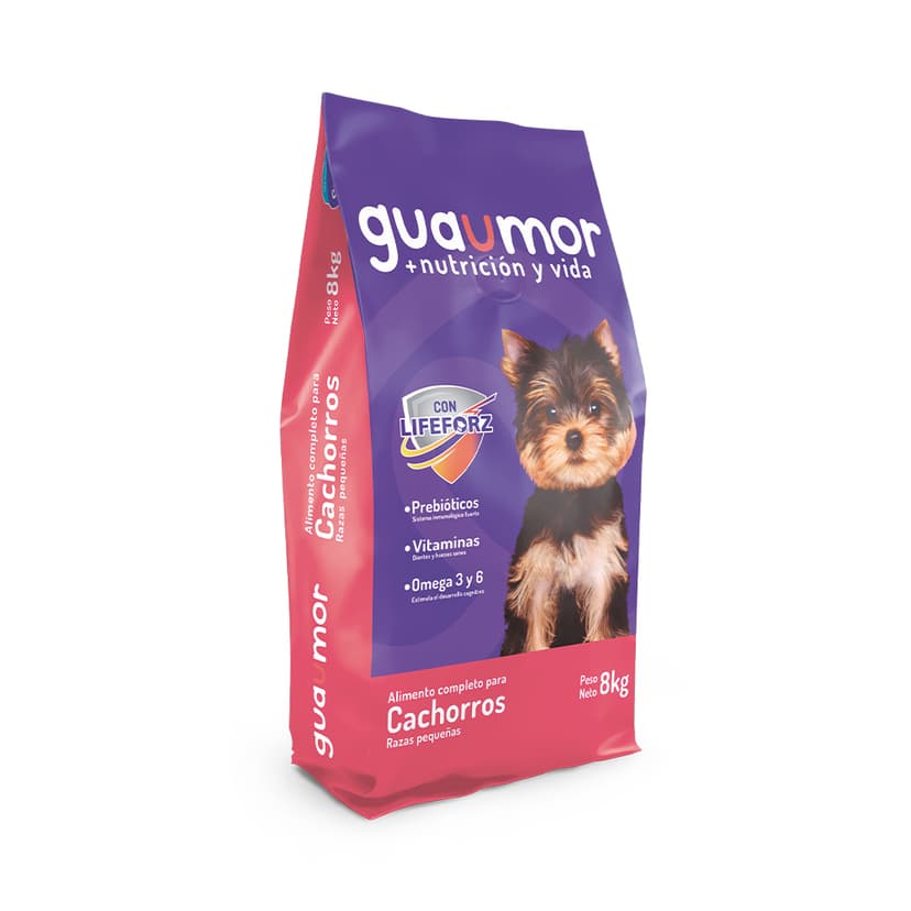 Comida para perro Guaumor Cachorros Razas Pequeñas