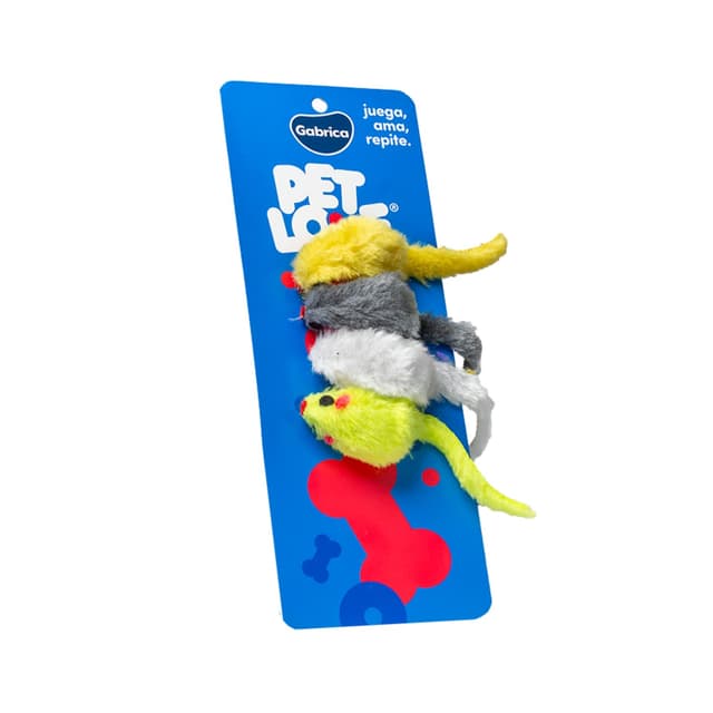 Juguete Pet Love Para Gato Ratones