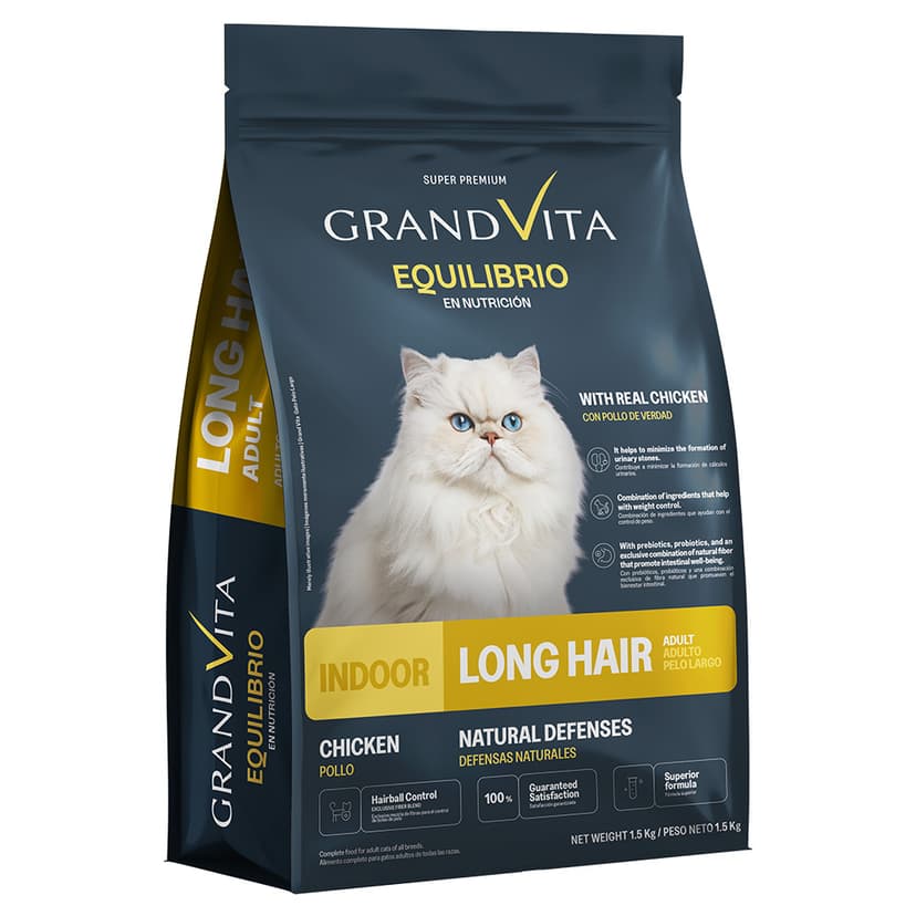Alimento Grand Vita Equilibrio Gato Pelo Largo