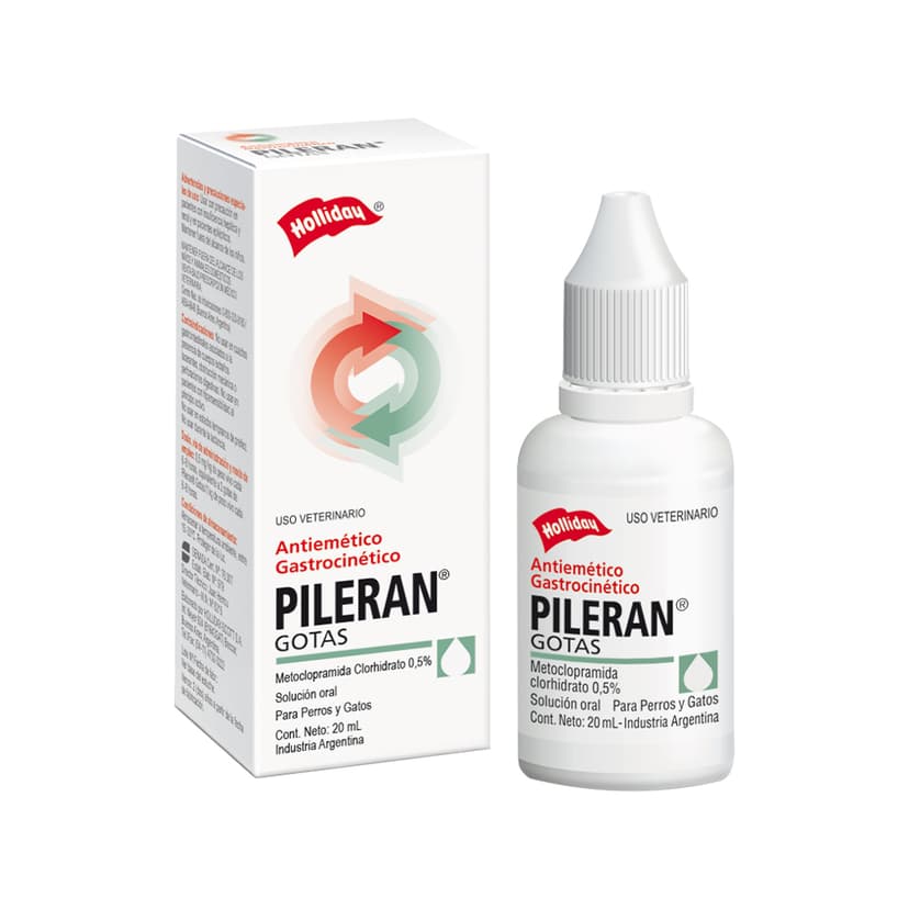 Pileran Antiémetico Perros y Gatos