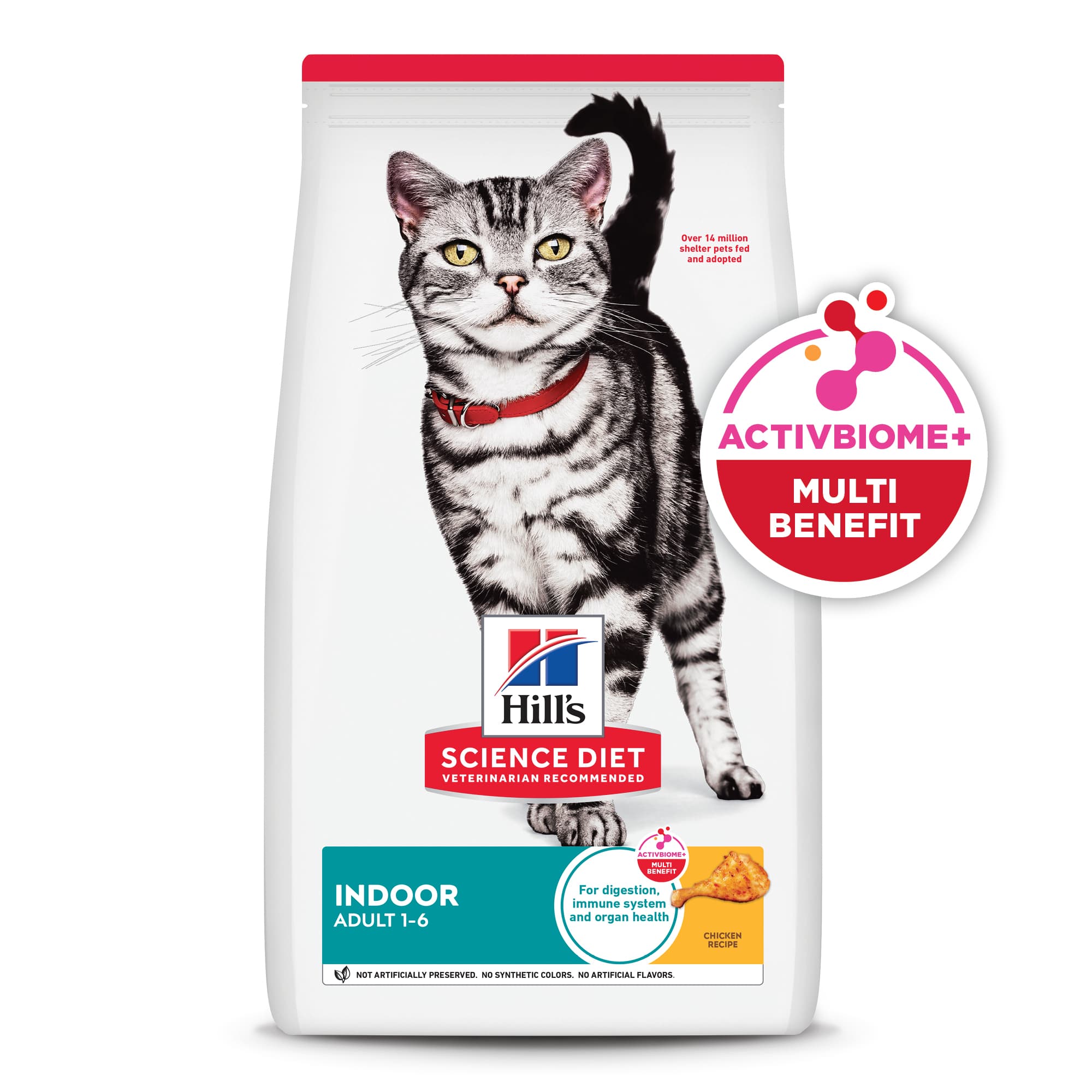 Comida Para Gato Hills Adulto Indoor Pollo
