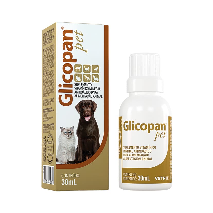 Suplemento Glicopan para Perros y Gatos 30ML