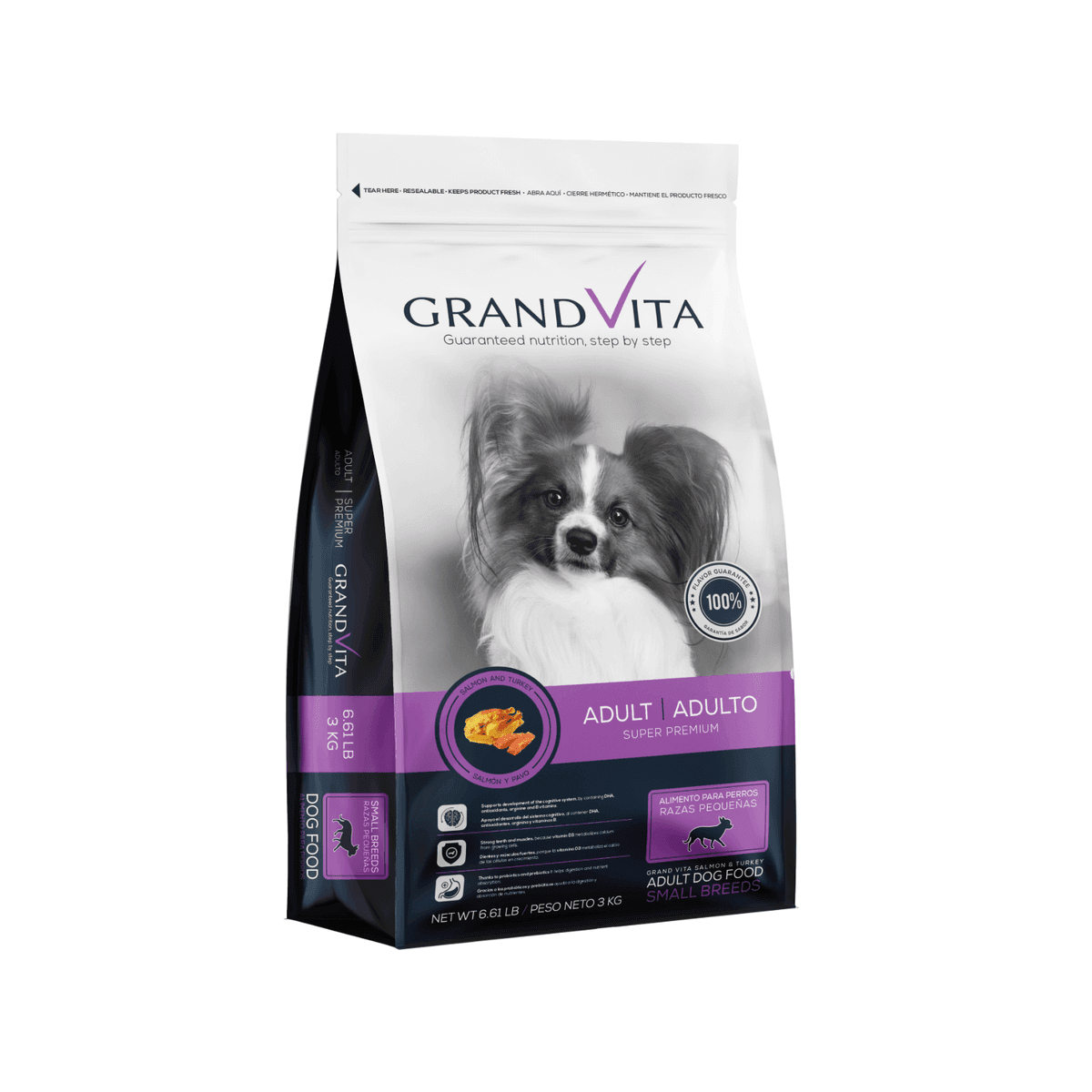 Comida Para Perro Grandvita Adulto Raza Pequeña 1