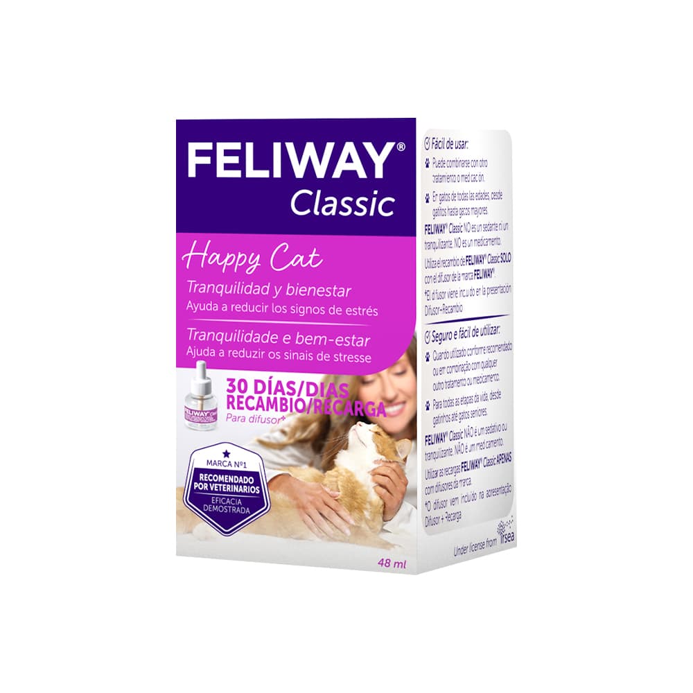 Recarga Difusor para gato Feliway Classic 48 ml