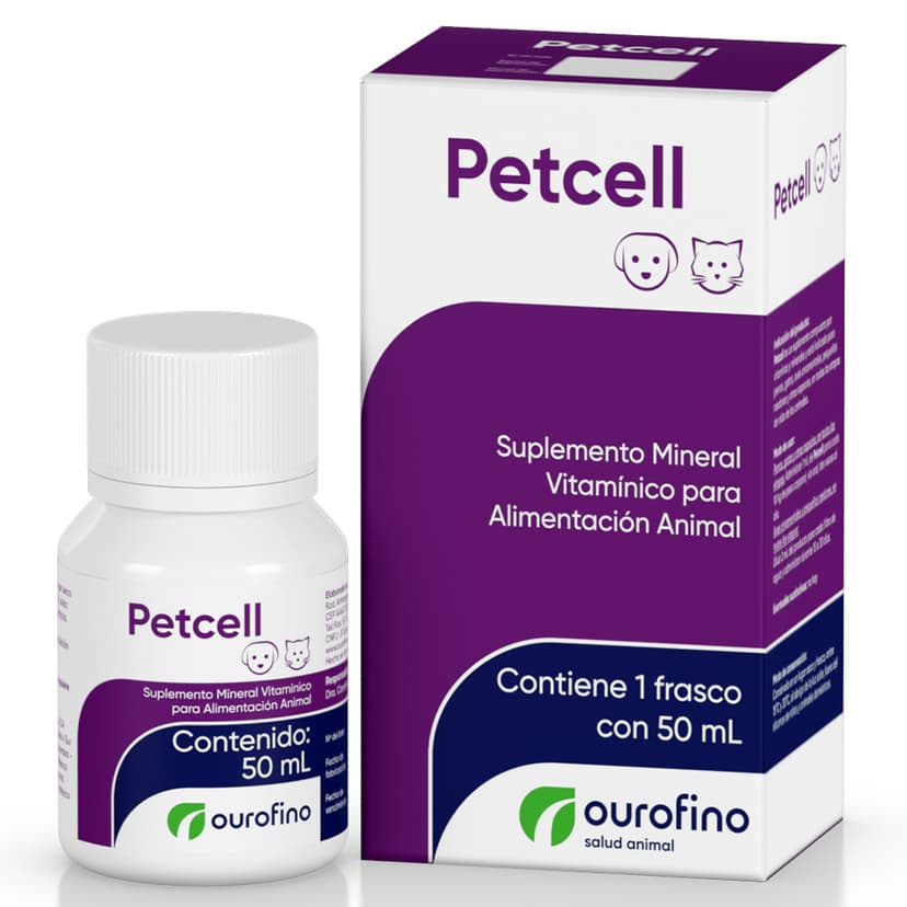 Suplemento Vitamínico y Mineral Petcell