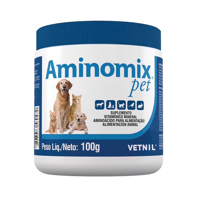 Suplemento Aminomix Pet para Perro y Gato 100G