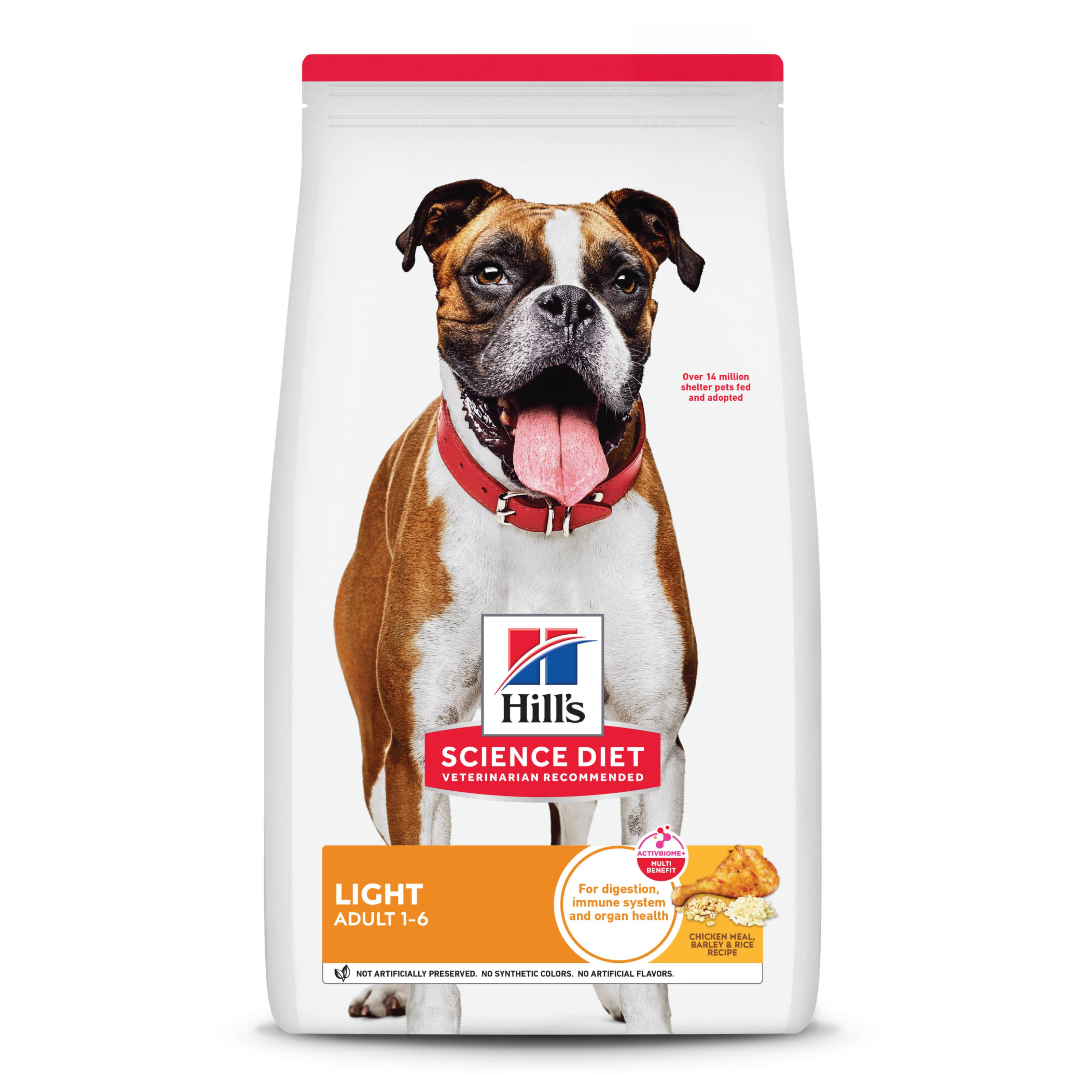 Comida Para Perro Hills Ob Adulto Light Pollo