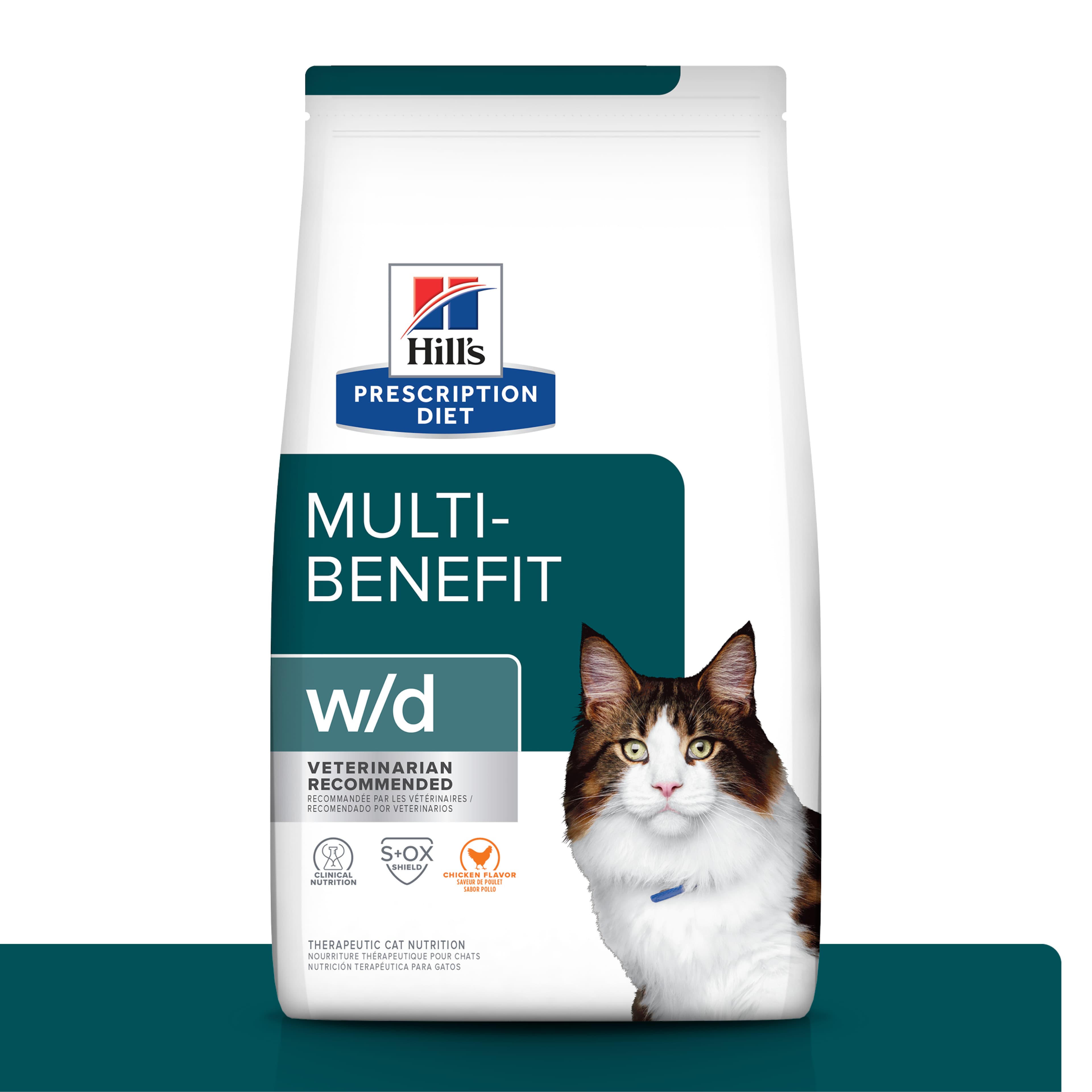 Comida para gato Hills Mantenimiento Peso w/d