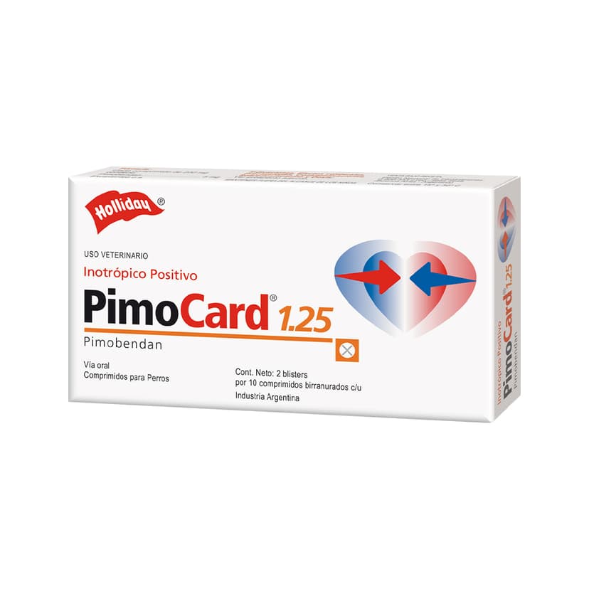 Pimocard Perros 1,25mg 20 Tabletas