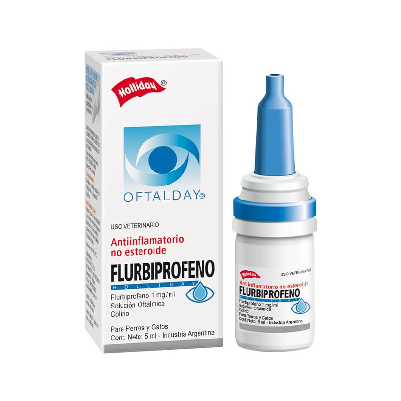 Antinflamatorio Flurbiprofeno Gotas Perros y Gatos