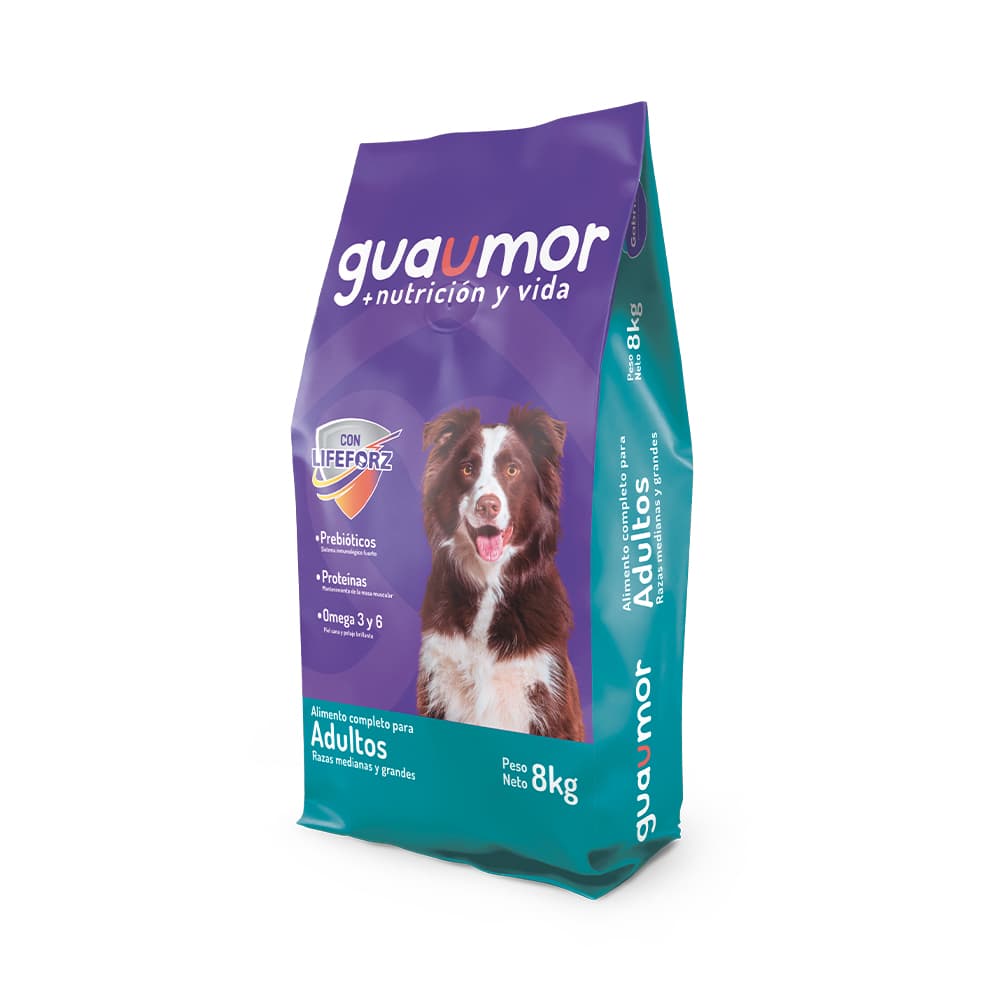 Comida Para Perro Guaumor Adultos Razas Medianas Y Grandes 1