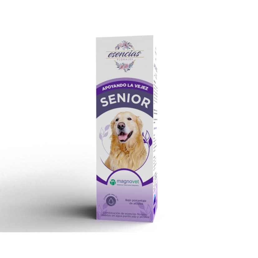 Esencia floral Senior Canino Gotas