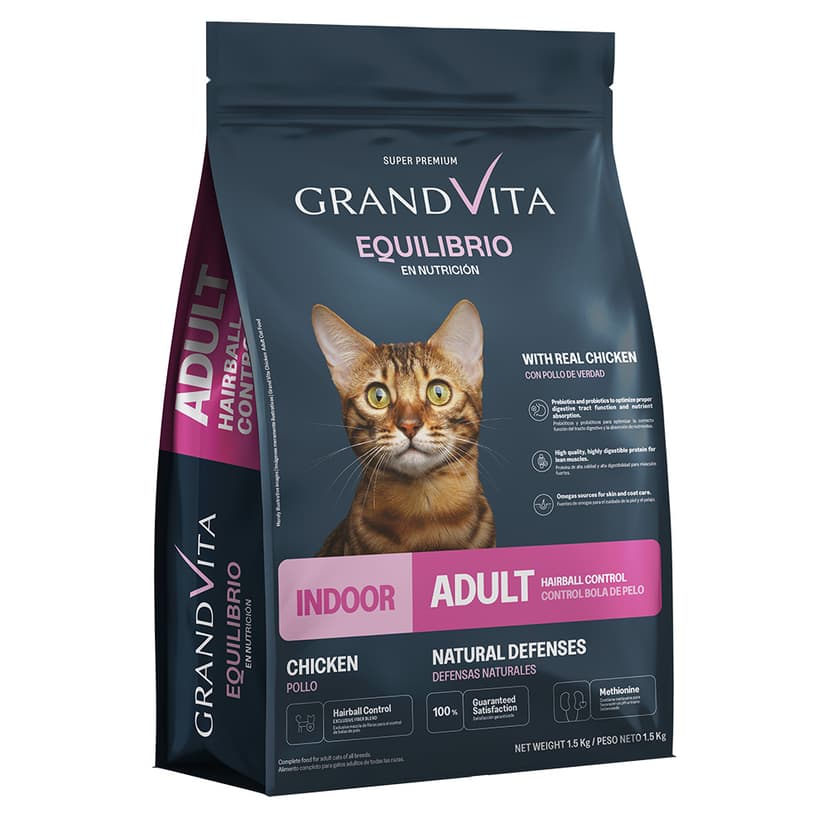 Alimento Grand Vita Equilibrio Gato Adulto Sabor Pollo