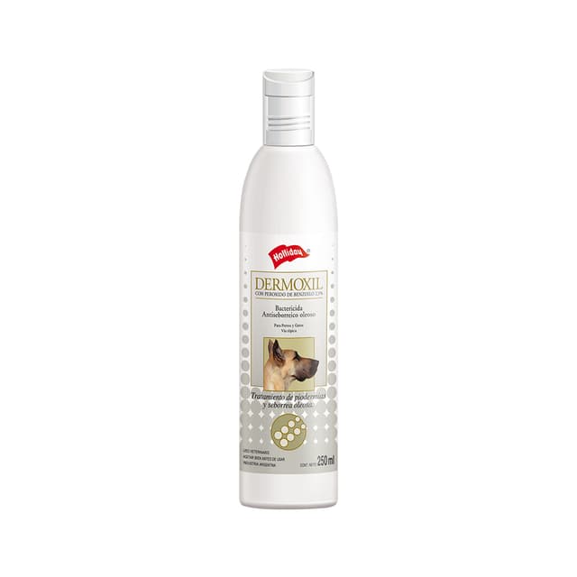 Shampoo Antiséptico Dermoholliday Perros y Gatos 250 ML