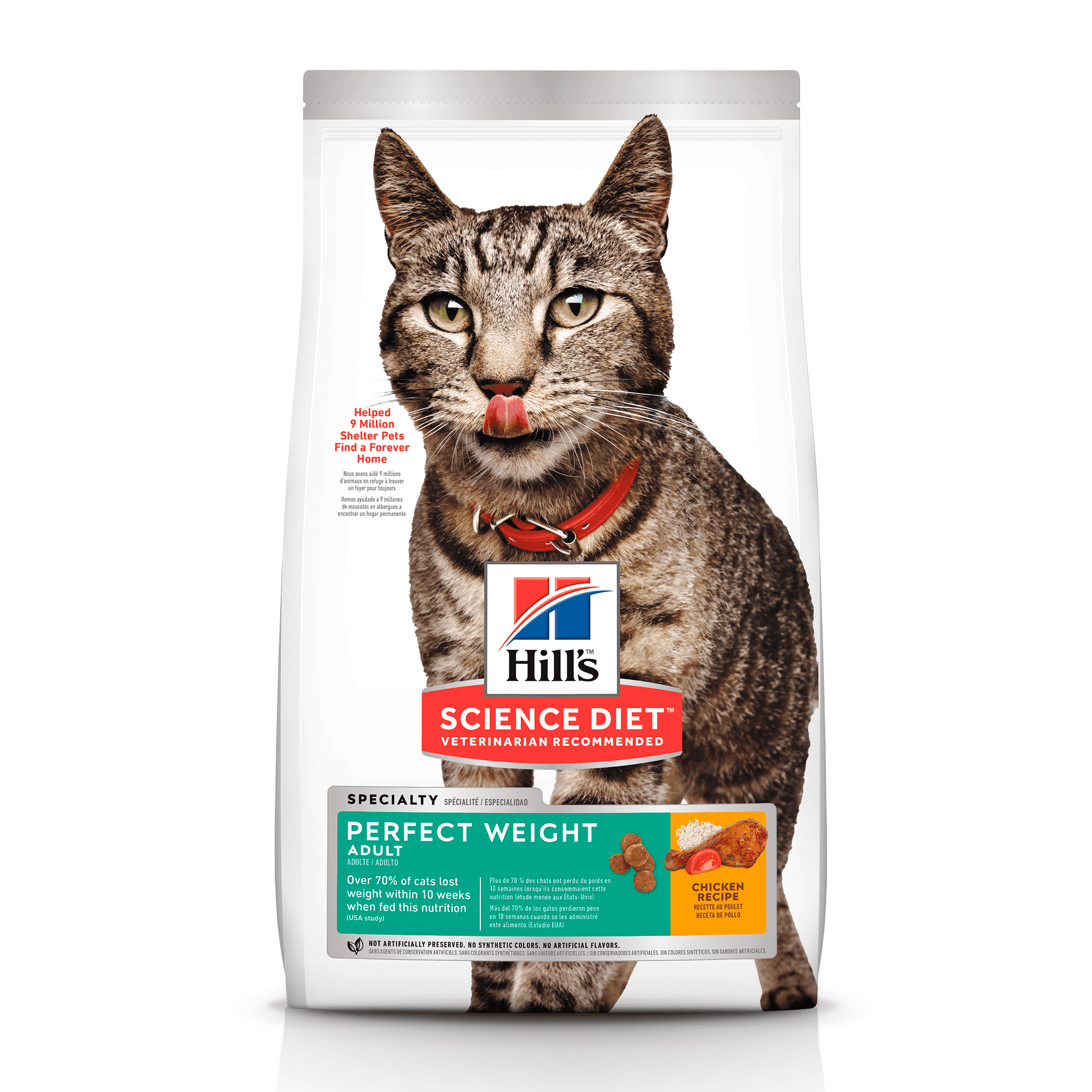 Comida para gato Hills Adulto Peso Perfecto