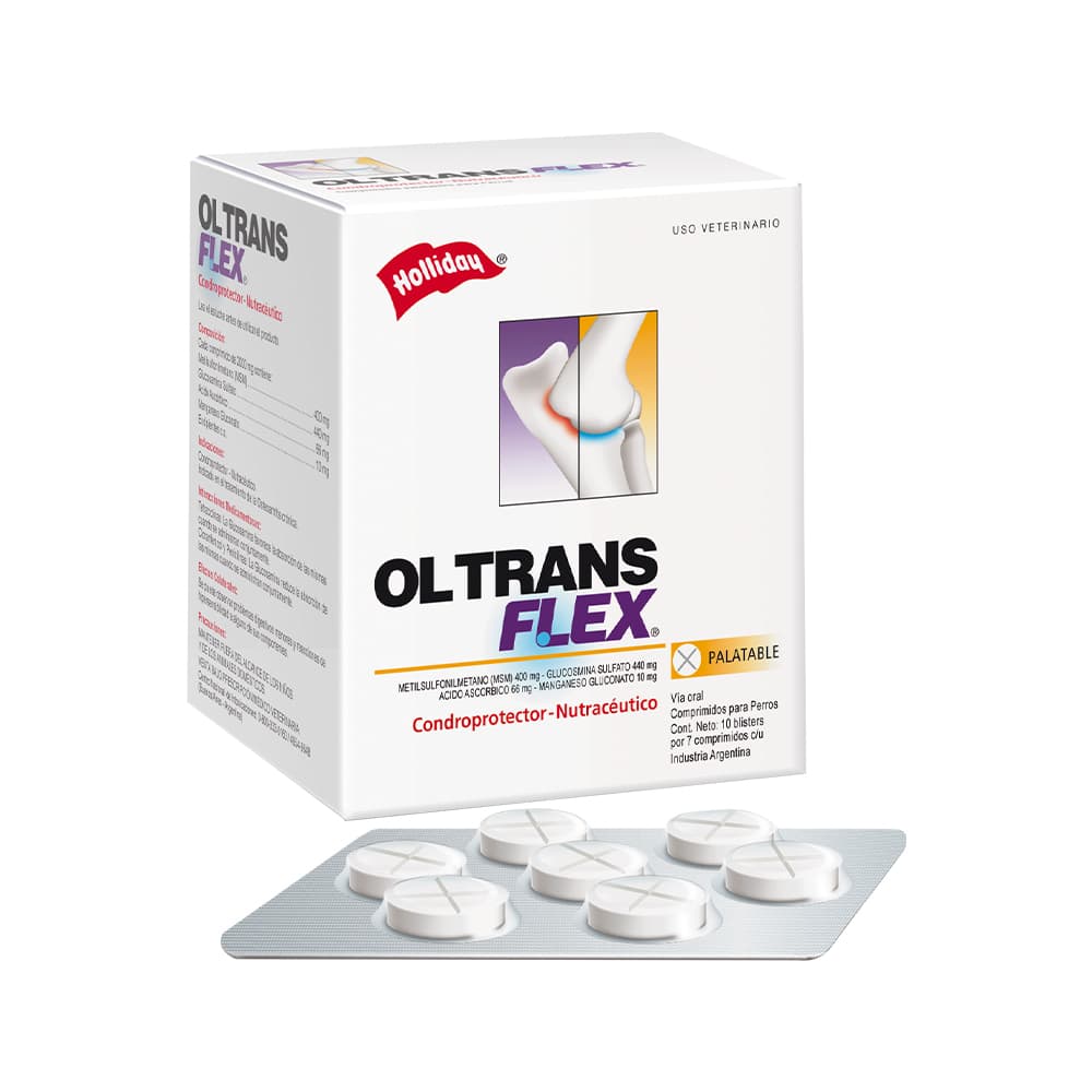 Suplemento Ol Trans Flex para Perros Blister