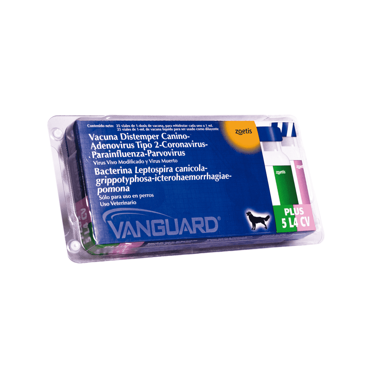 Vacuna Para Perro Vanguard Plus 5 4 Cv- Pentavalente + Corona 1