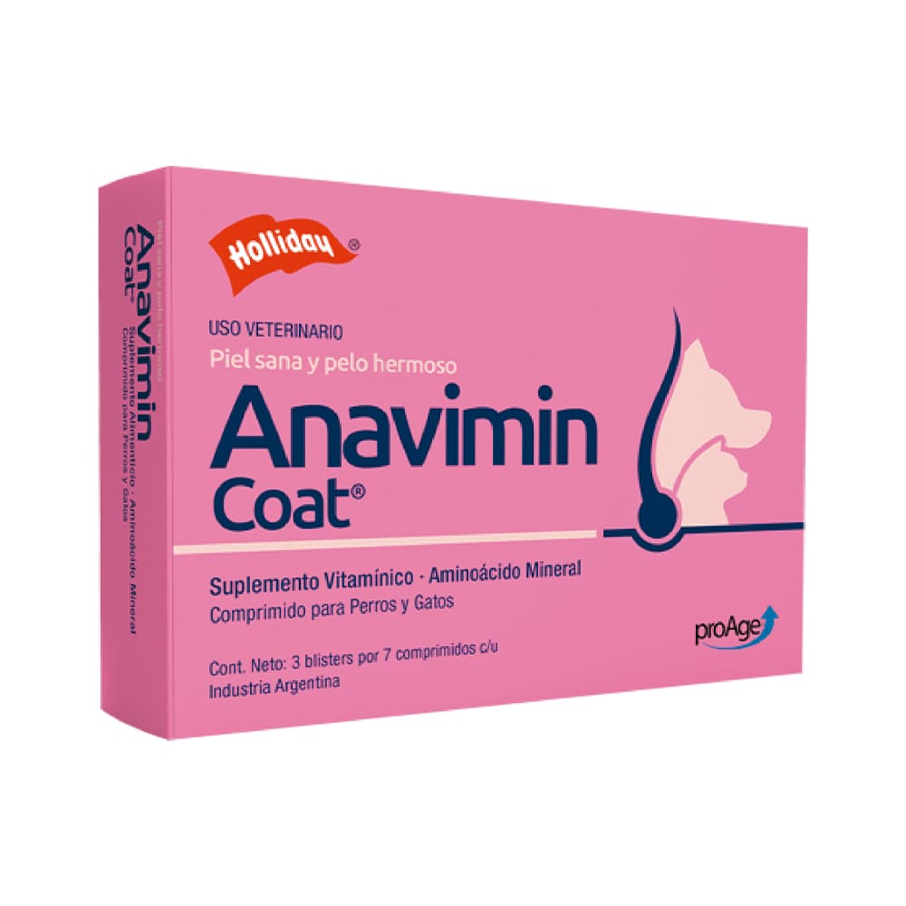 Biomodulador Anavimin coat para Perros y Gatos