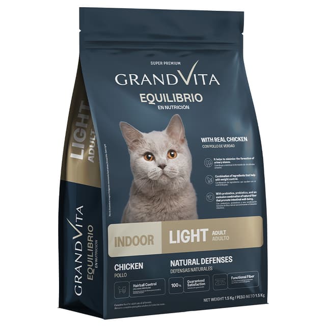 Alimento Grand Vita Equilibrio GatoAdulto Light