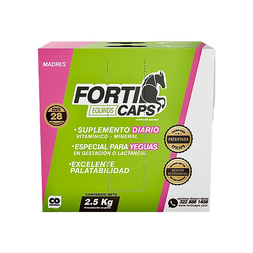Suplemento para caballo Forticaps Madres