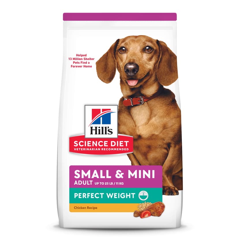 Comida Para Perro Hills Adult Perfect Weight Dog Razas Pequeñas y Mini