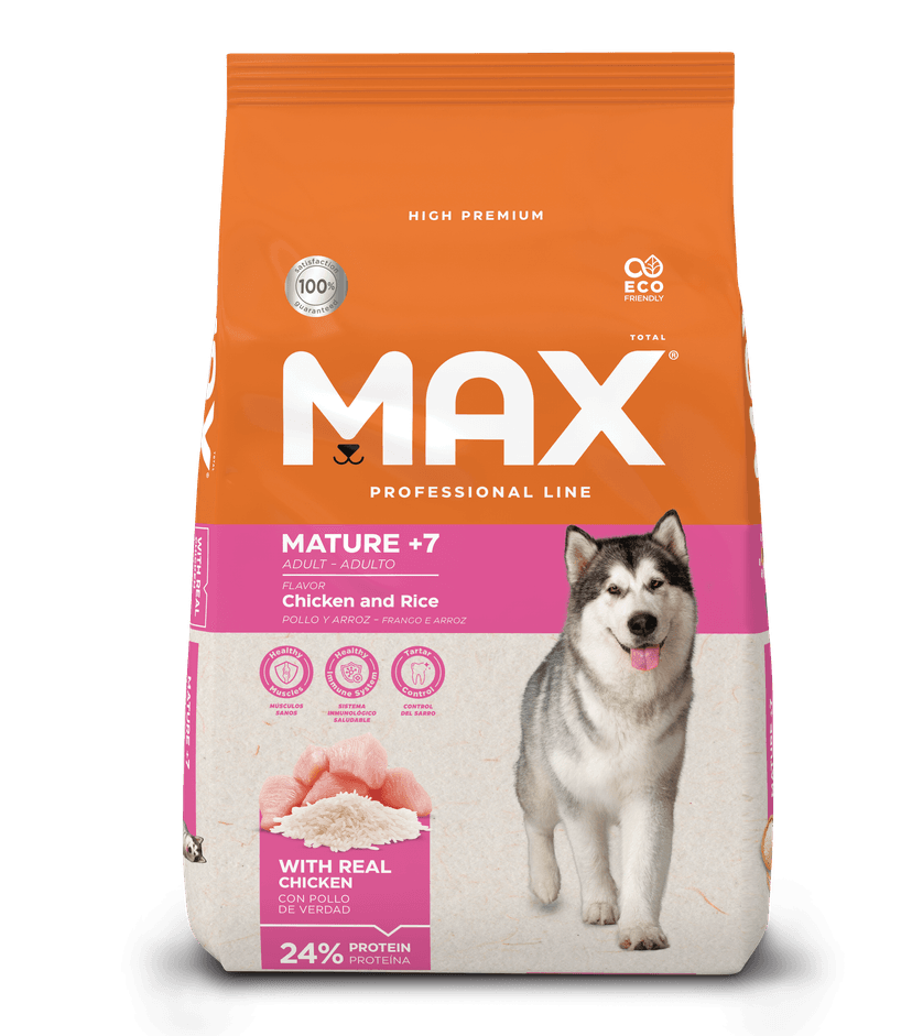 Comida para perro Max Mature Pollo y Arroz
