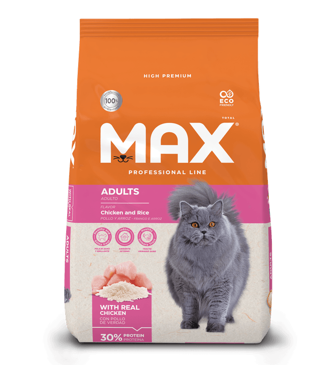 Comida para gato Max Professional Line Adulto Pollo y Arroz