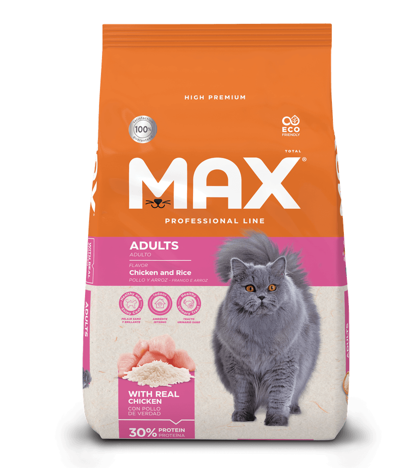 Comida para gato Max Professional Line Adulto Pollo y Arroz