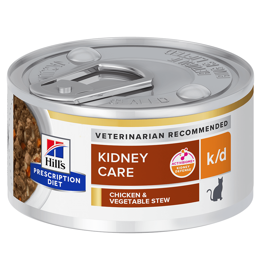 Hills Prescription Diet k/d Kidney Care With Pate with chichken lata