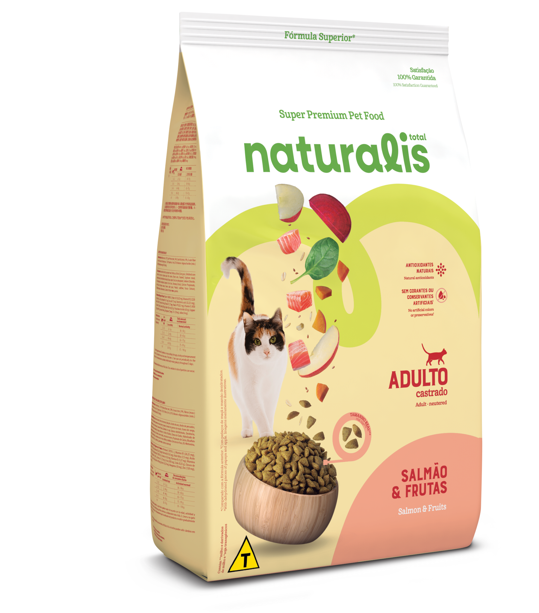 Naturalis Gato Adulto Salmón & Frutas