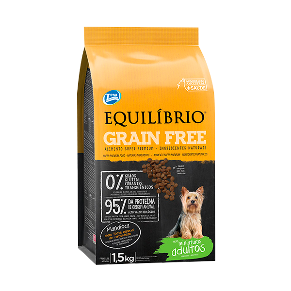 EQUILIBRIO GRAIN FREE ADULTO RAZA MINI.