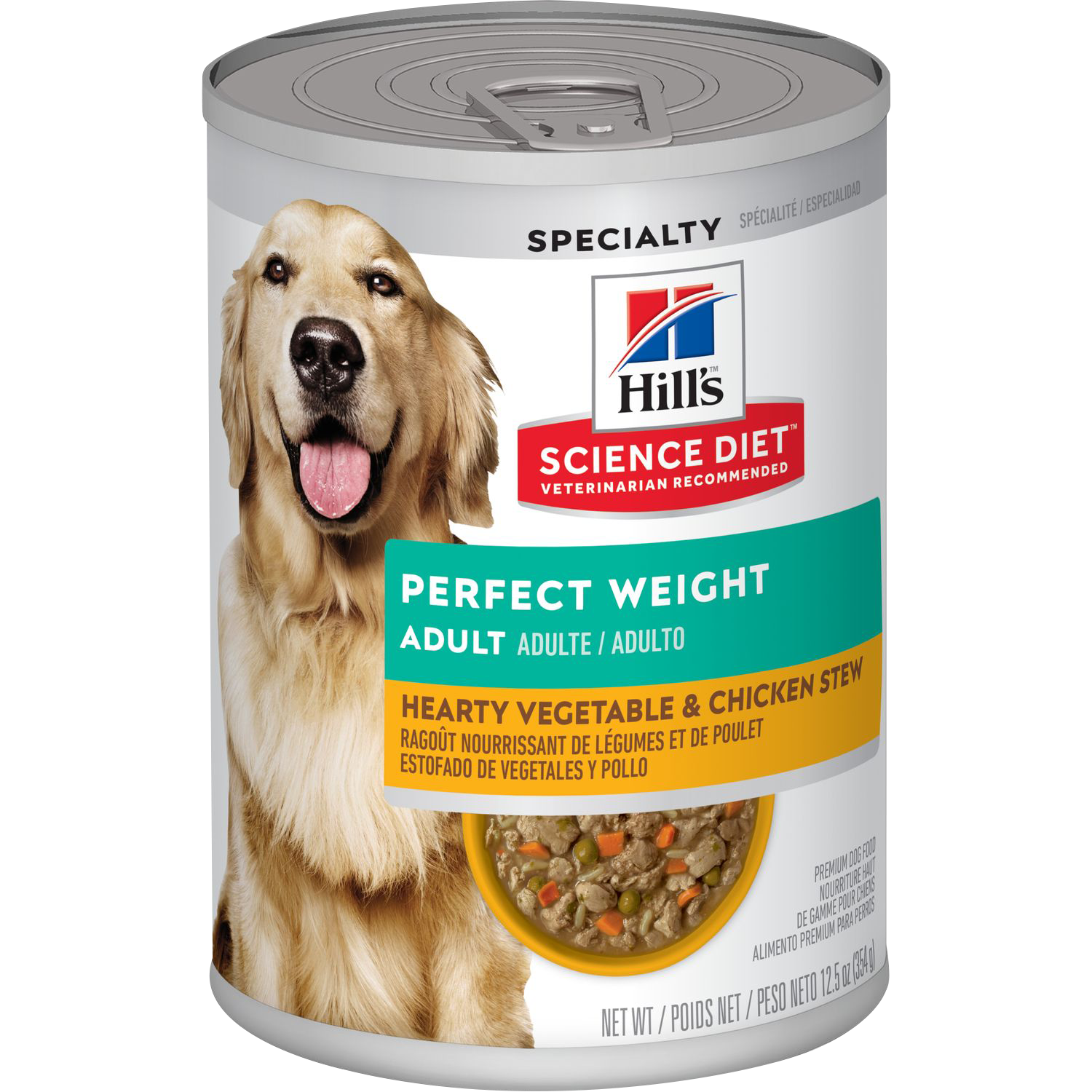 Comida Húmeda Perro Hills Adult Perfect Weight Dog