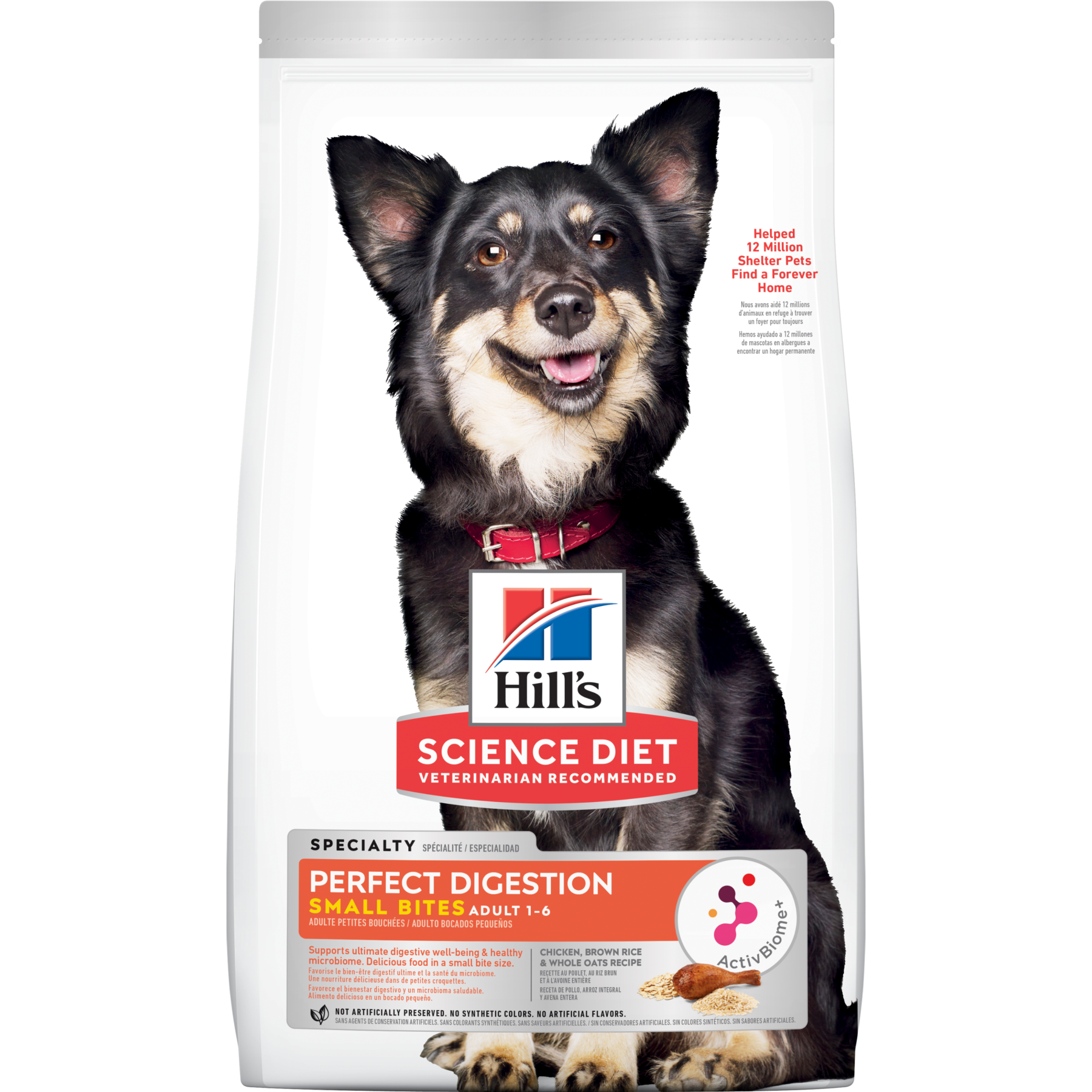 Comida Perro Hills Adult Perfect Digestion Small Bites Chicken