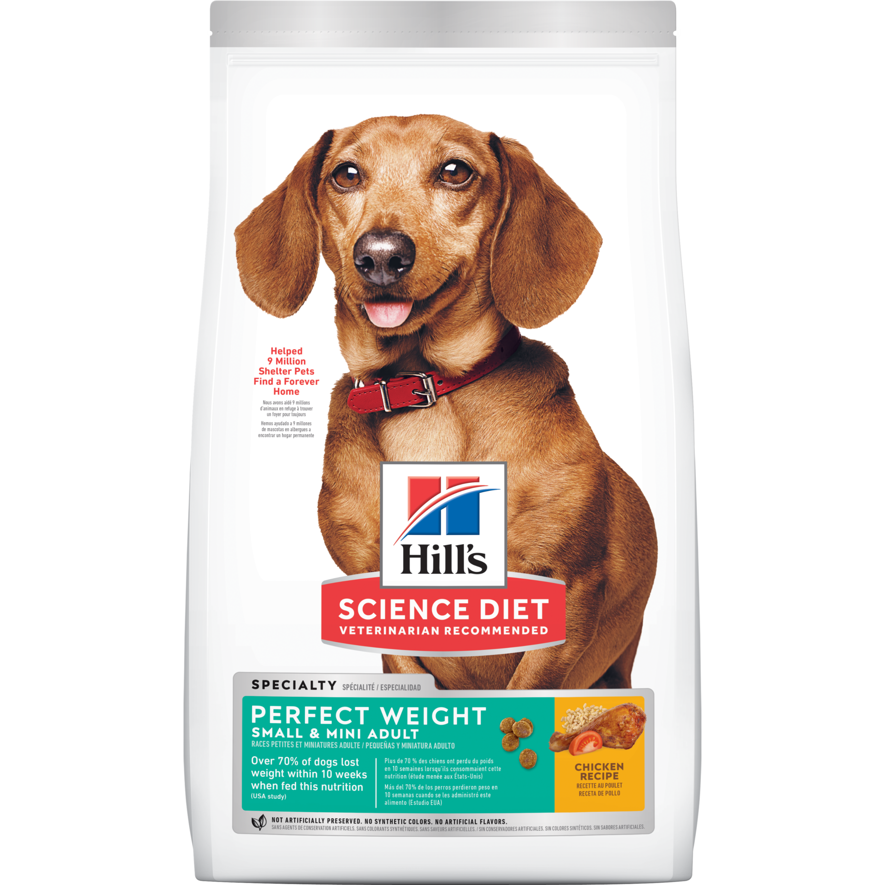 Comida Perro Hills Adult Perfect Weight Dog Razas Pequeñas y Mini