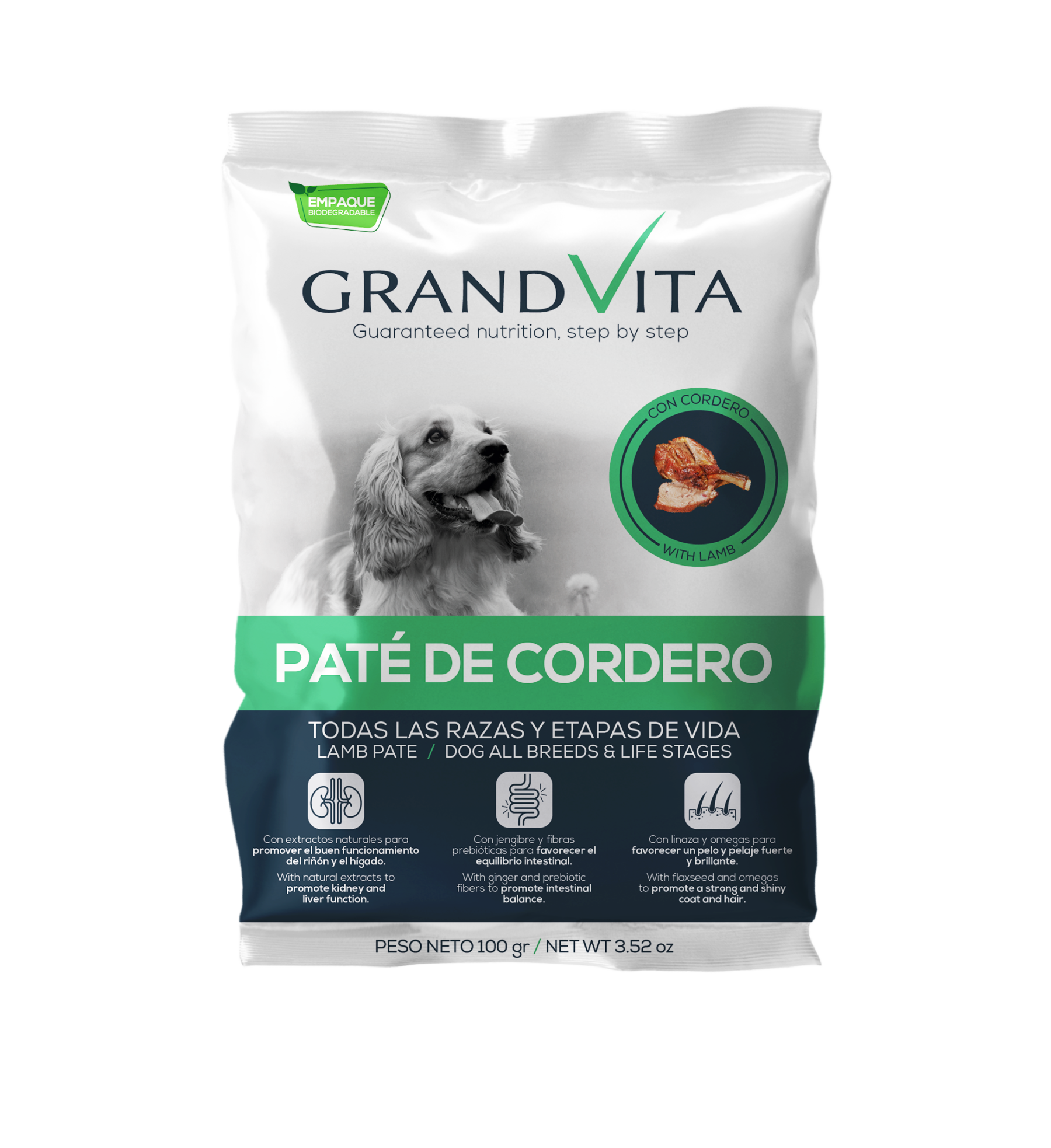 GrandVita Paté Cordero Perro