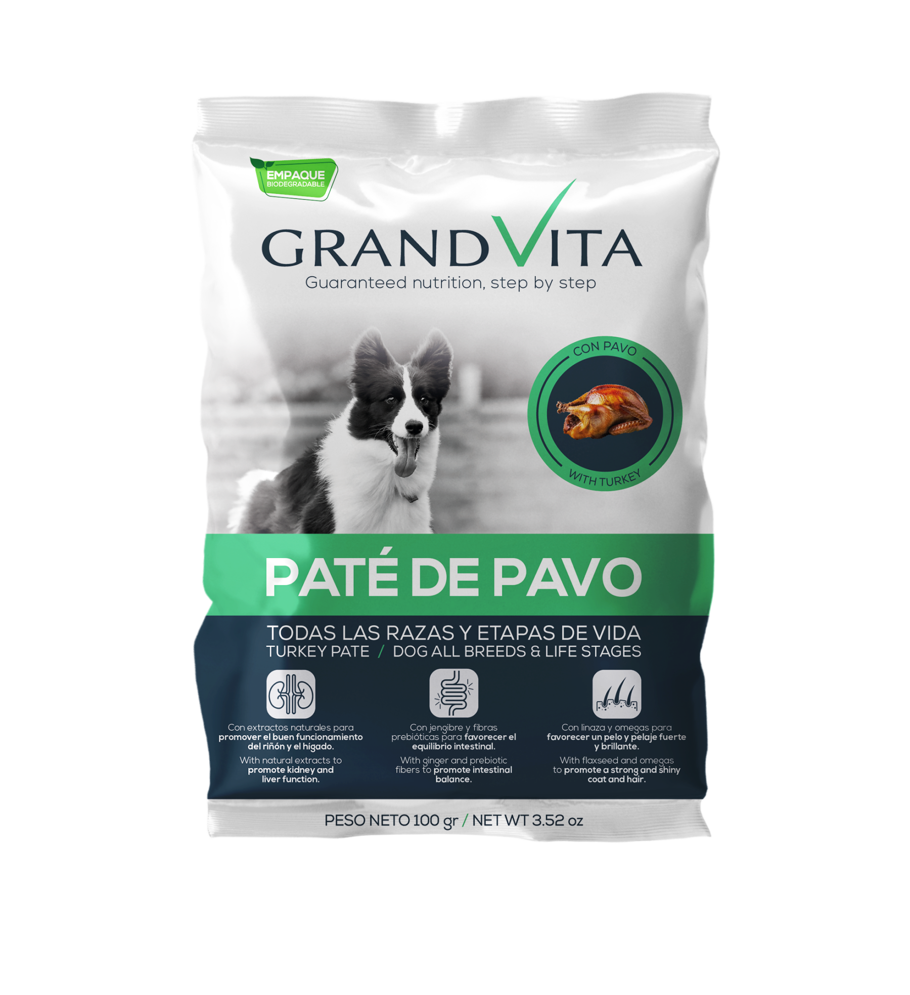 GrandVita Paté Pavo Perro