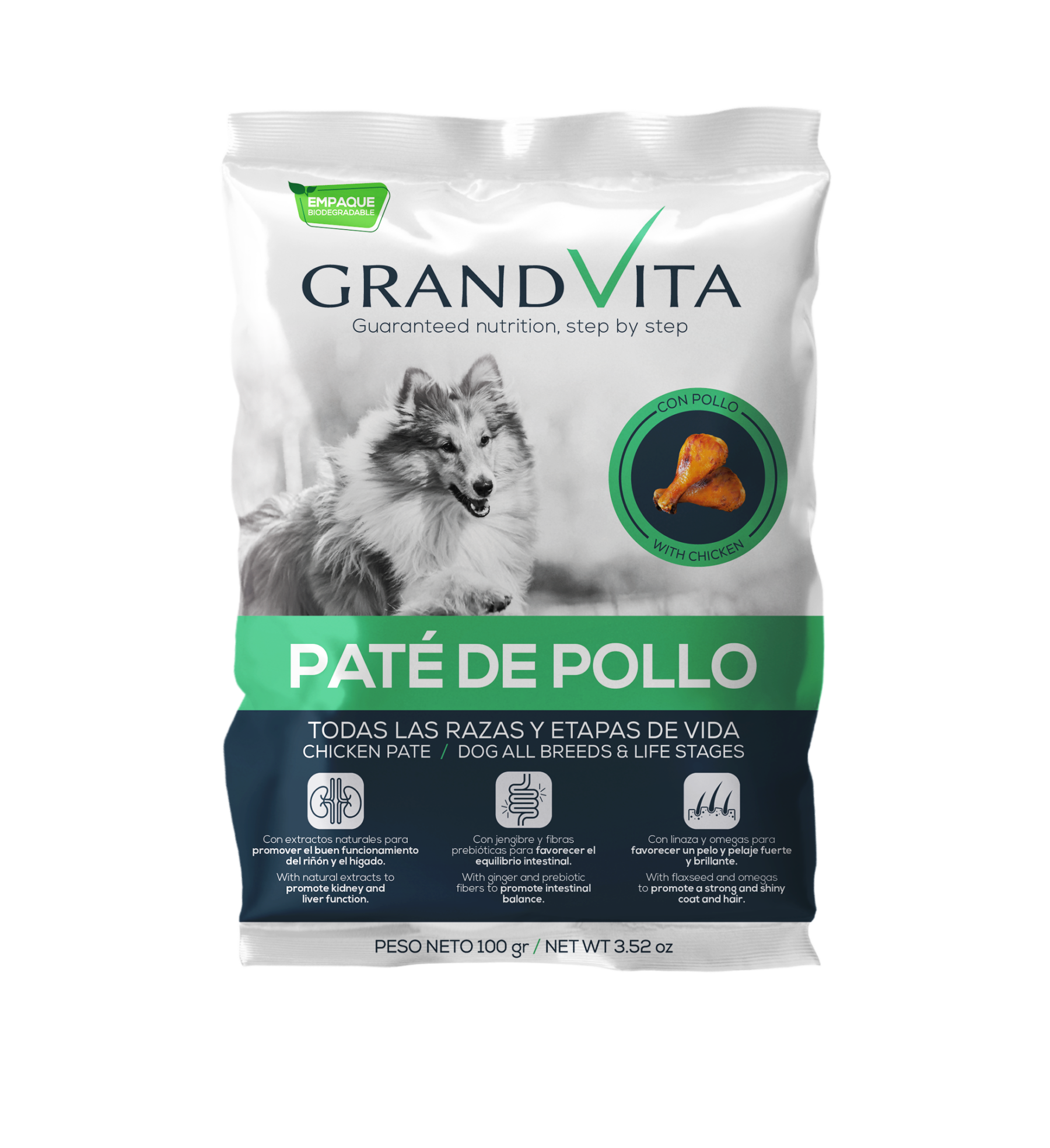 GrandVita Paté Pollo Perro