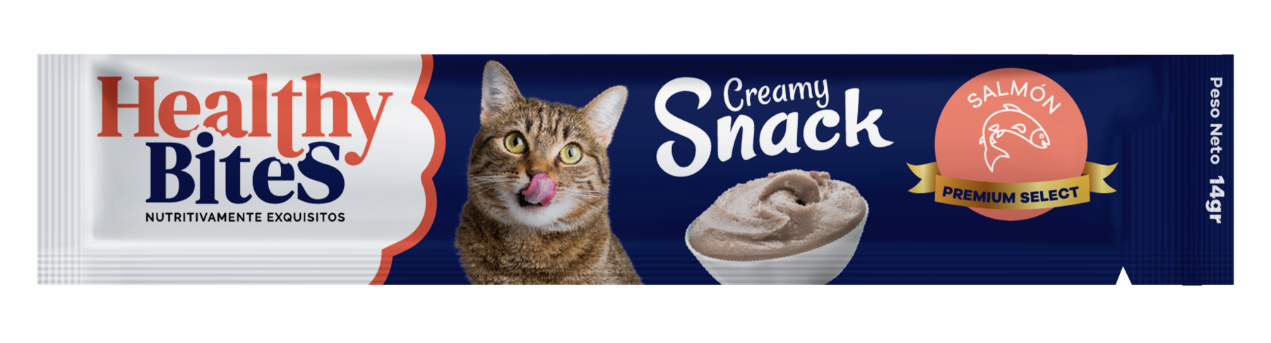 Creamy Snack con Salmón para gato